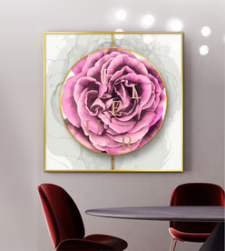 现代简约鲜花花朵装饰画