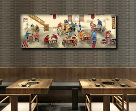饭店装饰画
