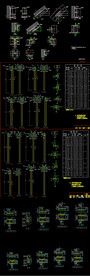钢柱节点CAD图库
