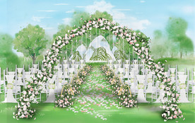 户外森系仪式区