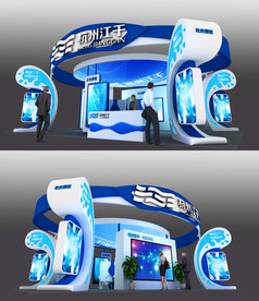 展台 展览 展示 设计 3d设