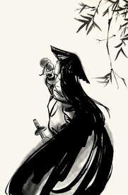 水墨侠客（男）