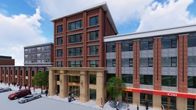 步行街商场广场铺面酒店门头设计