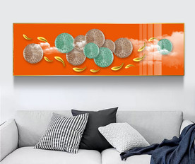 九鱼聚财装饰画