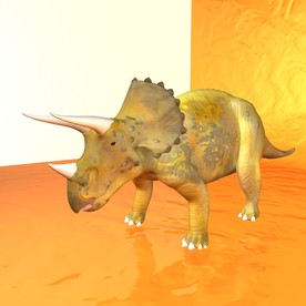 恐龙模型 动物模型 恐龙近景