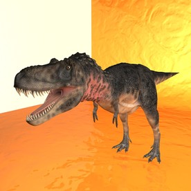 恐龙模型 动物模型 恐龙近景