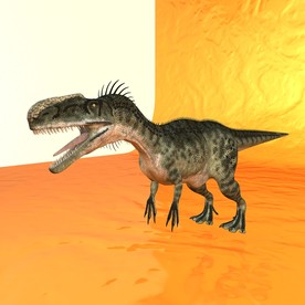 恐龙模型 动物模型 恐龙近景