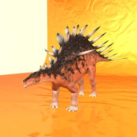 恐龙模型 动物模型 恐龙近景