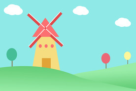 可爱卡通背景图片