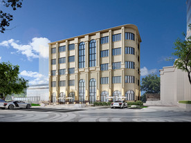 商铺酒店售楼部建筑外观设计