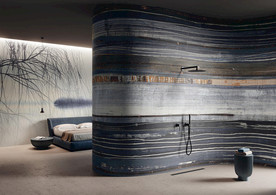 现代北欧风格 墙纸空间背景墙