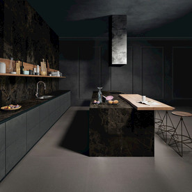 现代仿古砖 大板工装家装空间