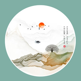 水墨画