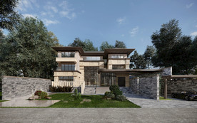 碧桂园别墅外观设计效果图