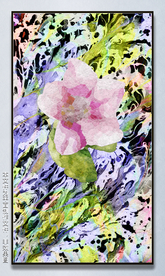 抽象画花