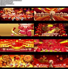 2020鼠年春晚开场舞蹈舞台