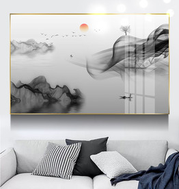 水墨山水装饰画