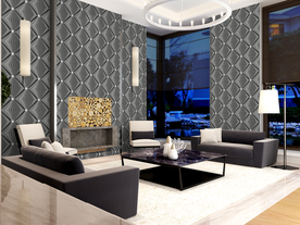 欧式家居 墙纸效果图片