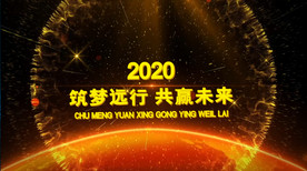 光线年会开场会声会影X7模板