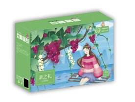 葡萄盒包装设计