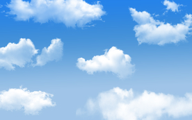 蓝天白云