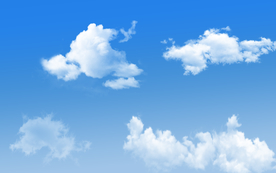 蓝天白云