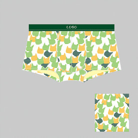 内裤时尚印花图案设计