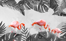 高清新欧式背景墙 TIF分层