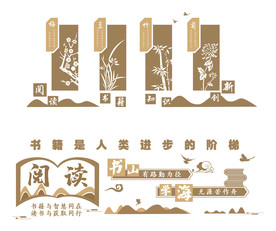 图书室形象墙