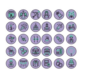 婚庆创意APP图标