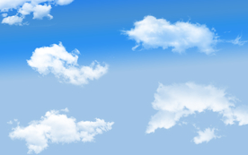 蓝天白云
