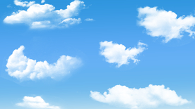 蓝天白云
