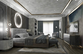 现代轻奢主卧
