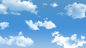 蓝天白云