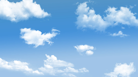 蓝天白云
