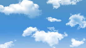 蓝天白云