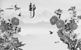 国画新上线山水画 TIF分层