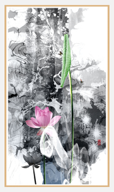 现代组合无框画