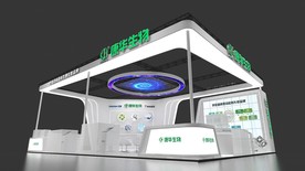 108平医疗展展台模型