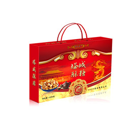 塔城酥糖红色喜庆特产礼盒包装