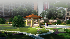 小区景观设计效果图