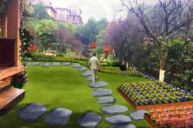 绿化景观设计效果图