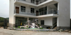 假山跌水景观设计效果图