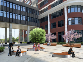 商业广场绿化景观改造