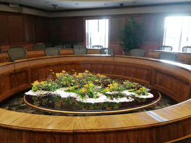 会议餐桌景观设计效果图