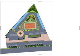 单位景观设计彩平图