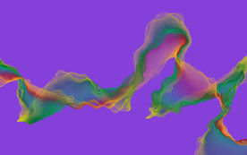 抽象线条紫色背景