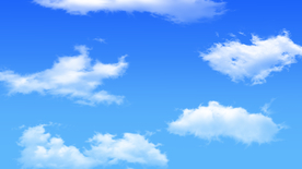 蓝天白云
