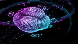 LED舞台灯光背景舞蹈几何线条