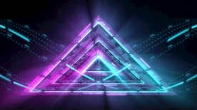 LED舞台灯光背景舞蹈几何线条